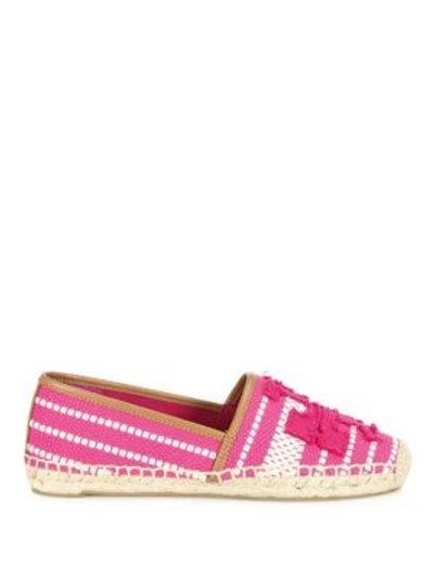 Shop Tory Burch Shaw Espadrille Flats In Hibiscus Flower