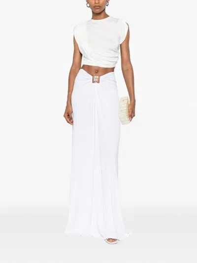 Christopher Esber Verve Draped Top In White