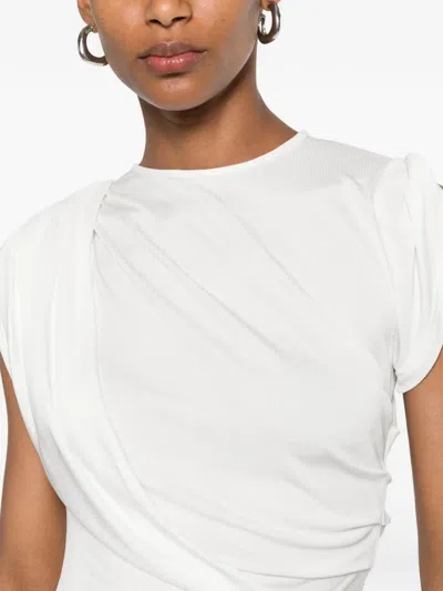 Christopher Esber Verve Draped Top In White