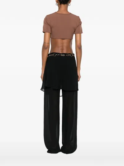 Christopher Esber U Prong Tee Bikini Top In Brown