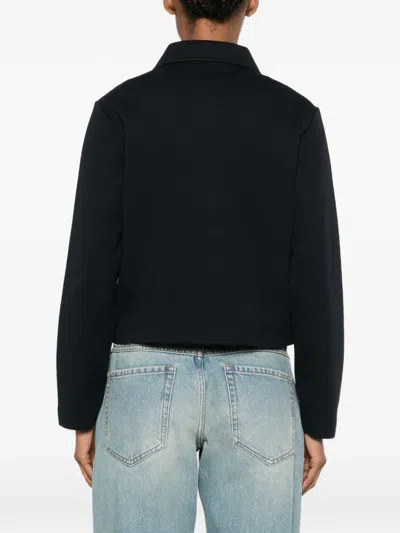 Marc O'polo Button-up Patch-pocket Jacket In Blue