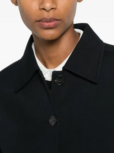 Marc O'polo Button-up Patch-pocket Jacket In Blue