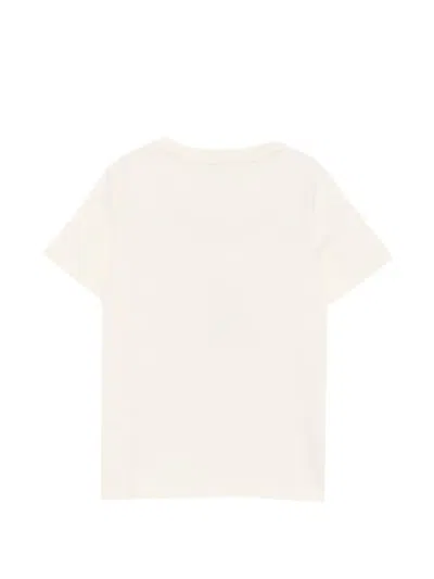 Versace Logo-print T-shirt In Neutral