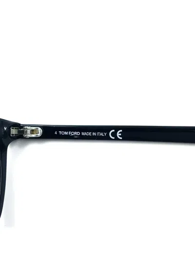 Tom Ford Round-frame Glasses In Black