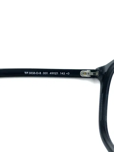 Tom Ford Round-frame Glasses In Black