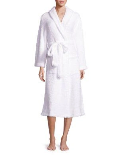 Shop Barefoot Dreams Cozychic Robe In White