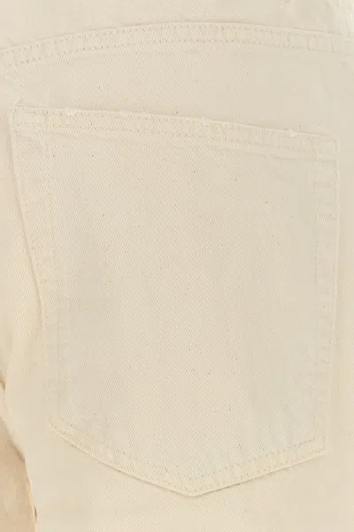 The Row Fargo Rigid High-rise Straight-leg Jeans In Neutral