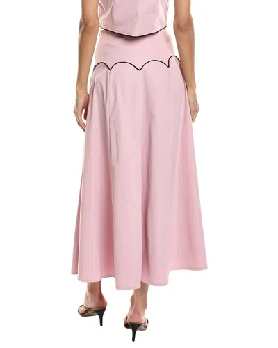 To My Lovers Solid Maxi Skirt In Multi