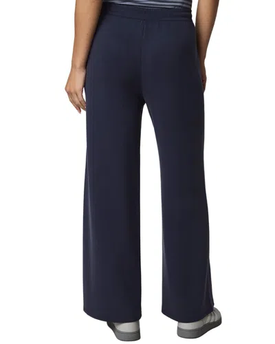 Splendid Scubasoft Wide Leg Drawstring Pants In Animal Print