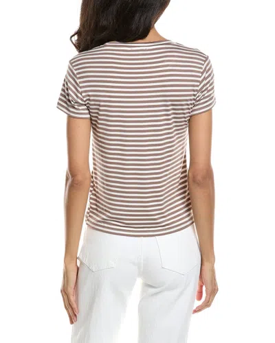 Splendid Pointelle Tee In White