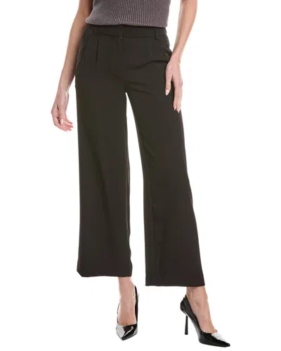 Nicole Miller Solid Pant In Black