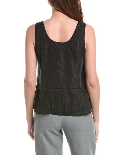 Nicole Miller Solid Top In Black