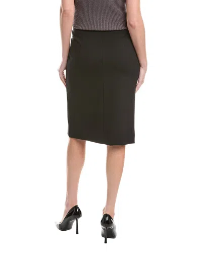Nicole Miller Solid Skirt In Green