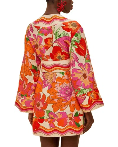 Amina Glam Mini Dress In Pattern