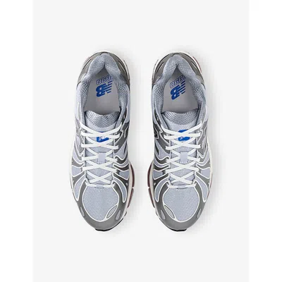 New Balance Mens Dark Silver Metallic Gra Abzorb 1890 Mesh Trainers In Gray