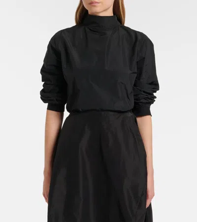 The Row Odeon Bomber Jacket In Black