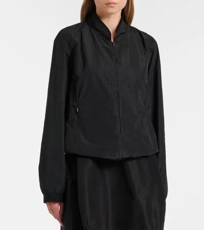 The Row Odeon Bomber Jacket In Black