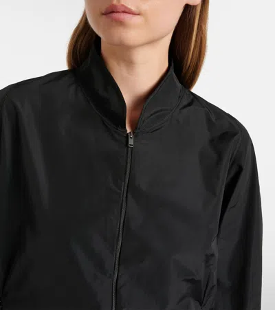 The Row Odeon Bomber Jacket In Black