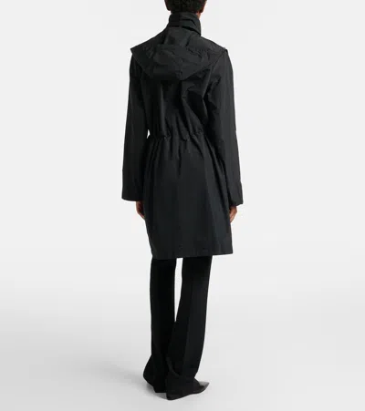 The Row Aldara Technical Coat In Black