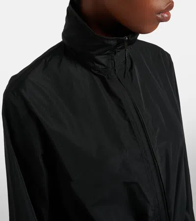The Row Aldara Technical Coat In Black