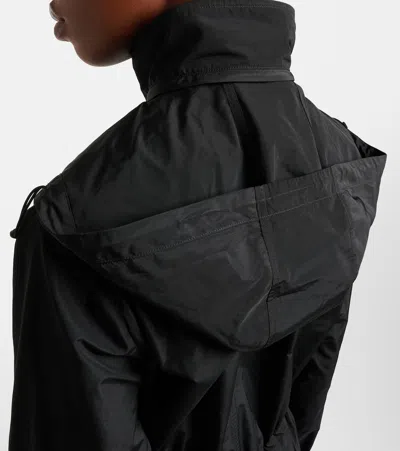 The Row Aldara Technical Coat In Black