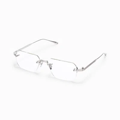 Akoni Frameless Plain Mirror In White