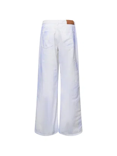 Stella Mccartney Belt Loop Jeans In White
