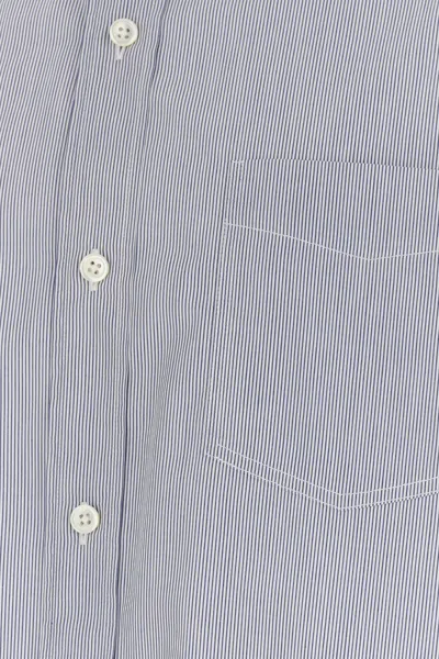 The Row Light Grey Regular Shirt In Gray