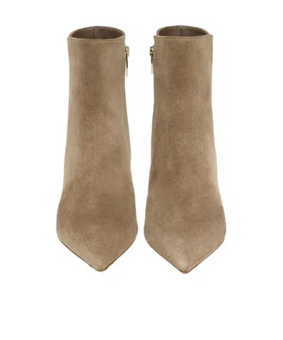 Gianvito Rossi Pointed-toe Ankle Boots In Multi