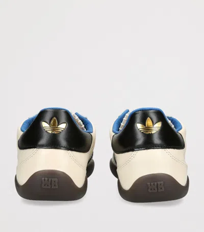 Adidas Originals Adidas By Wales Bonner Luxury Leather Sneakers For Men In Neutral
