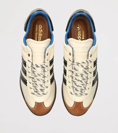 Adidas Originals Adidas By Wales Bonner Luxury Leather Sneakers For Men In Neutral