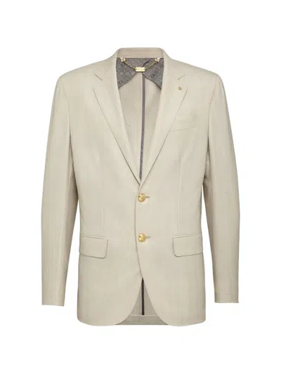 Billionaire Statement Blazer In Neutral