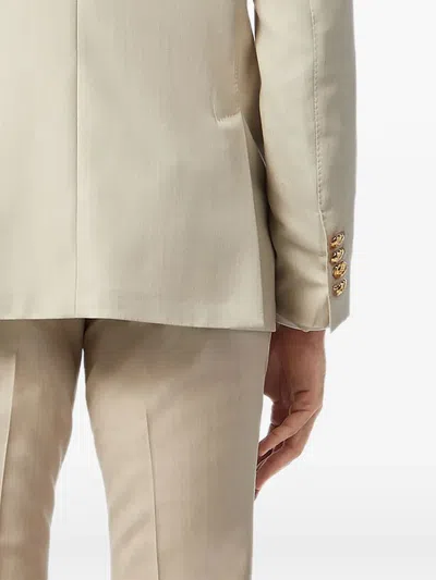 Billionaire Statement Blazer In Neutral