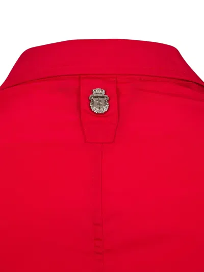 Billionaire Peter Patch-pockets Blazer In Red