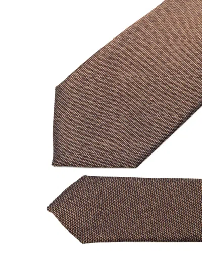 Corneliani Pointed Tie In Black