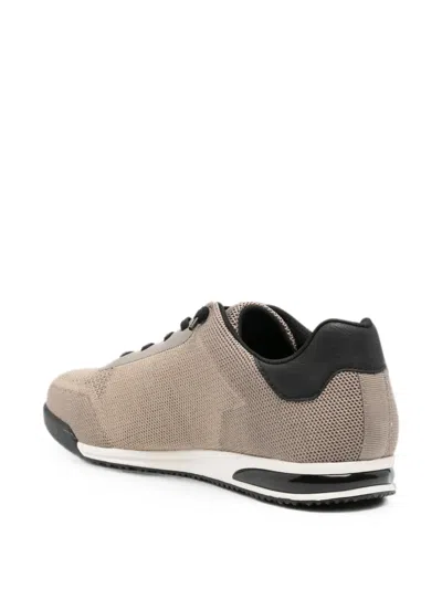 Bugatti Logo-patch Mesh Sneakers In Multi