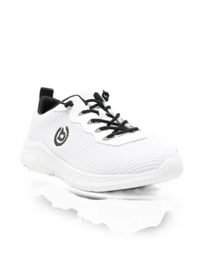 Bugatti Logo-embroidered Mesh Sneakers In Multi