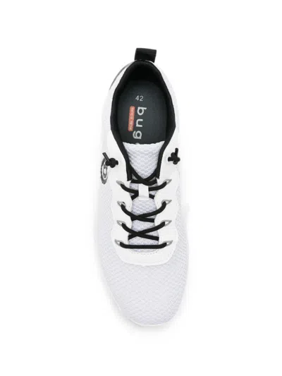 Bugatti Logo-embroidered Mesh Sneakers In Multi