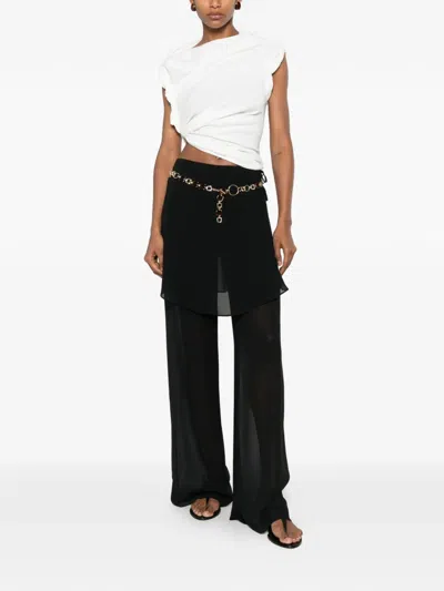 Christopher Esber Rolled Twisted T-shirt In White