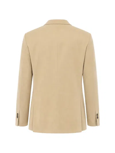 Corneliani Circle Flap-pocket Blazer In Brown