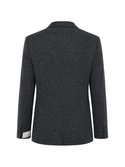 Corneliani Sinle-breasted Blazer In Blue