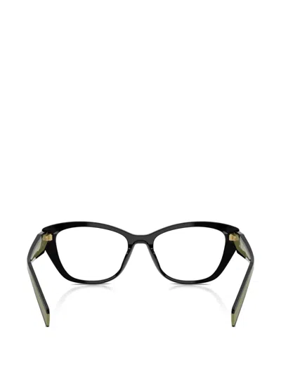 Prada Cat-eye Glasses In Black