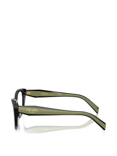 Prada Cat-eye Glasses In Black