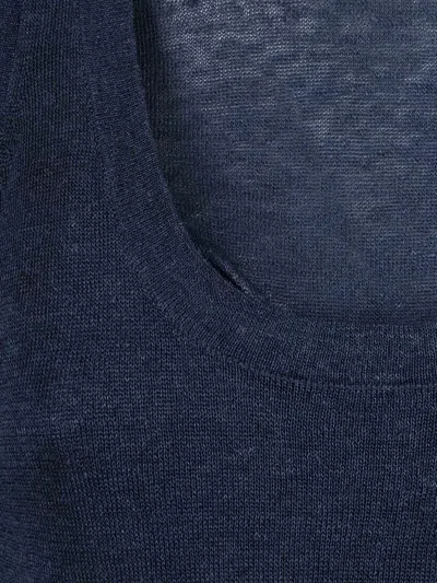 P.a.r.o.s.h Babylon Layered-effect Top In Blue