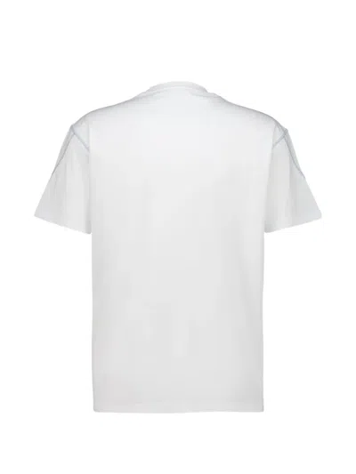 Givenchy Contrast-stitch T-shirt In White