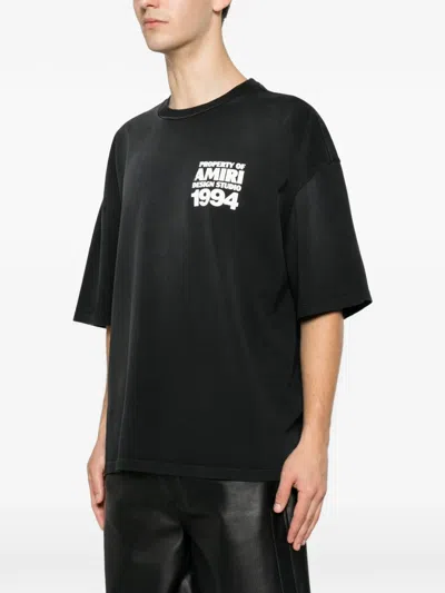 Amiri Mens Black 1994 Logo-print Skate Cotton-jersey T-shirt In Black