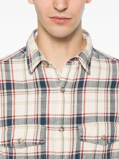 Gant Check-pattern Button-fastening Shirt In Multi