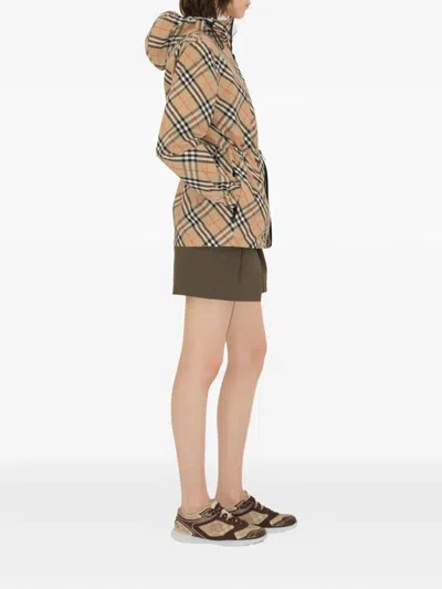 Burberry Double-face Quilted Down Jacket In Multi