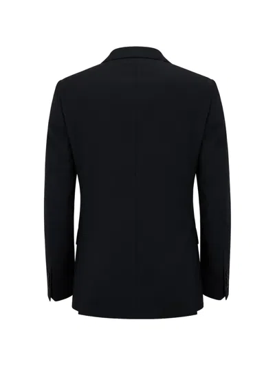 Corneliani Single-breasted Blazer In Black