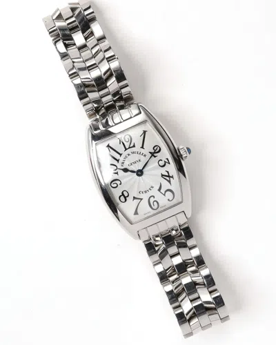 Franck Muller Cintree Curvex Watch, 25mm In Metallic